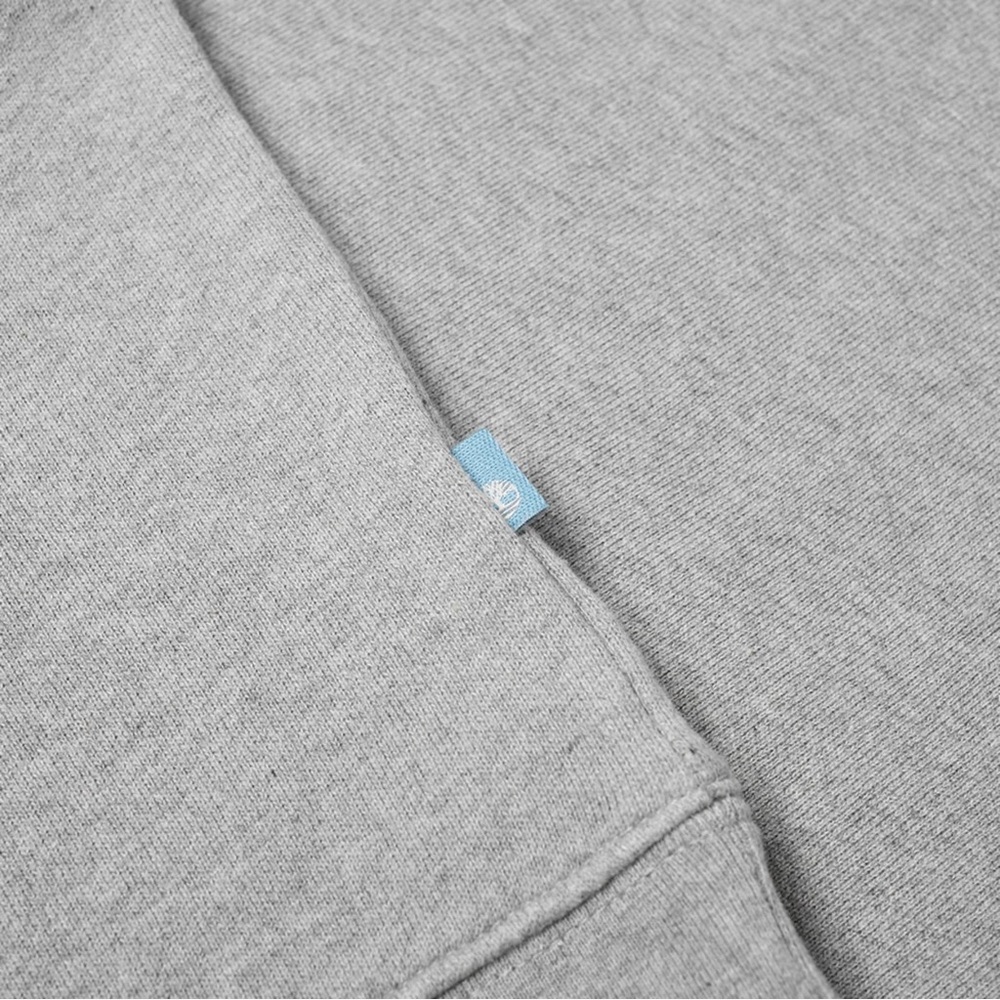 🔥SOLD OUT TIMBERLAND X WOOD WOOD CREW SWEAT SHIRT HEATHER GRAY GREY Size: Large🔥 - Picture 2 of 6